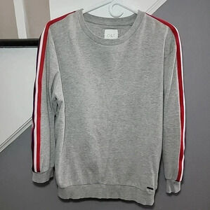 D&F Ricky Singh Crewneck Sweatshirt Top Mens Size L Minimalist Basic Athletic